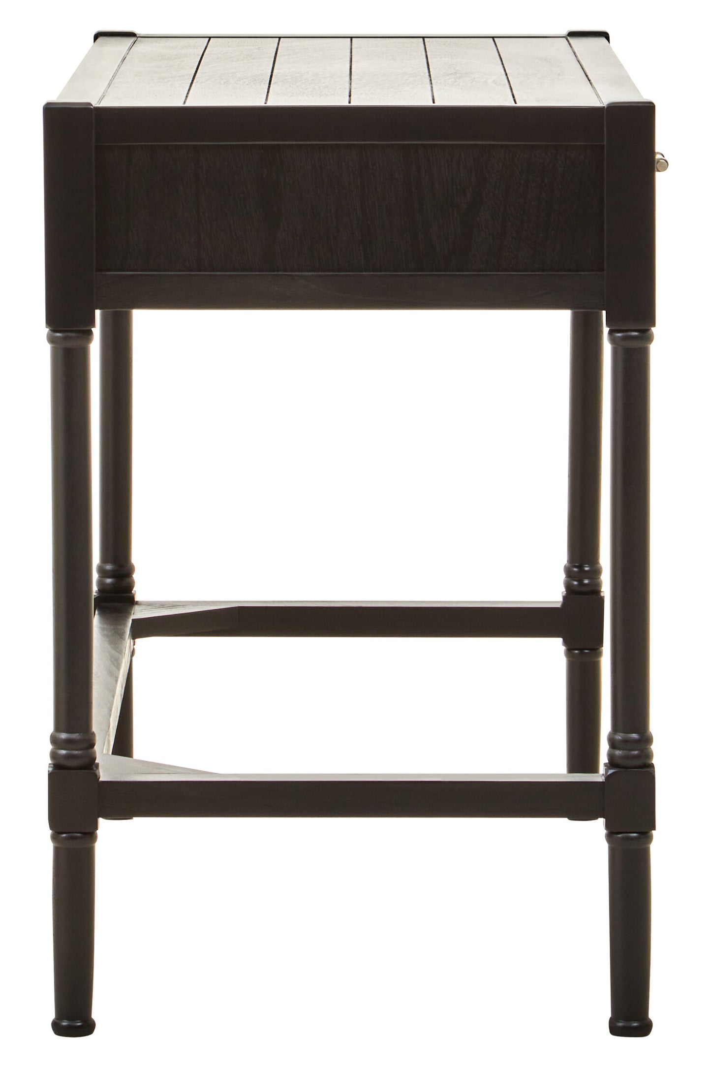 Cambridge 2 Drawer Black Finish Desk