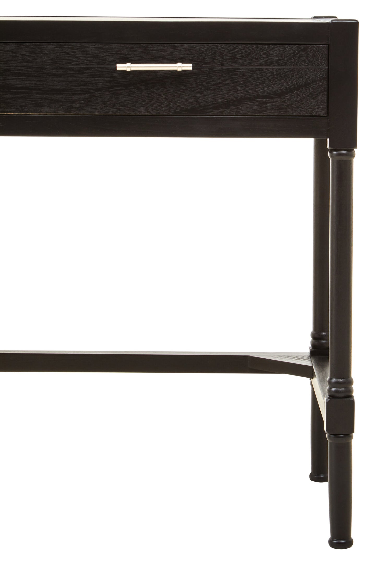 Cambridge 2 Drawer Black Finish Desk