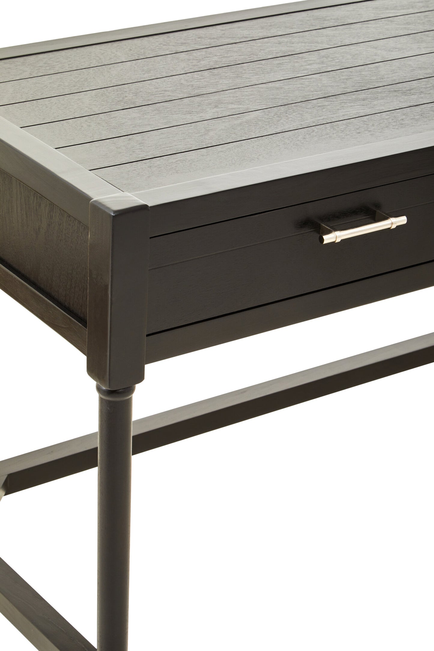 Cambridge 2 Drawer Black Finish Desk