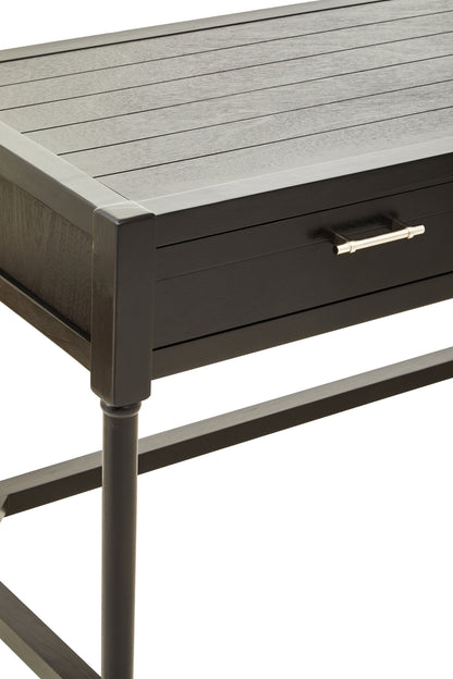 Cambridge 2 Drawer Black Finish Desk