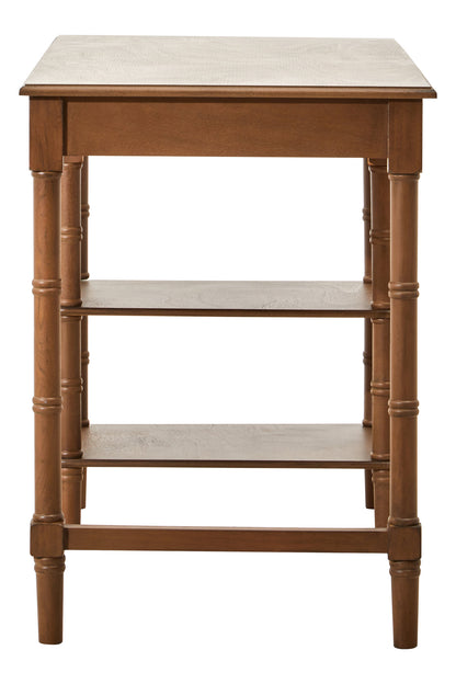 Cambridge One Drawer Natural Wood Desk