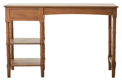 Cambridge One Drawer Natural Wood Desk