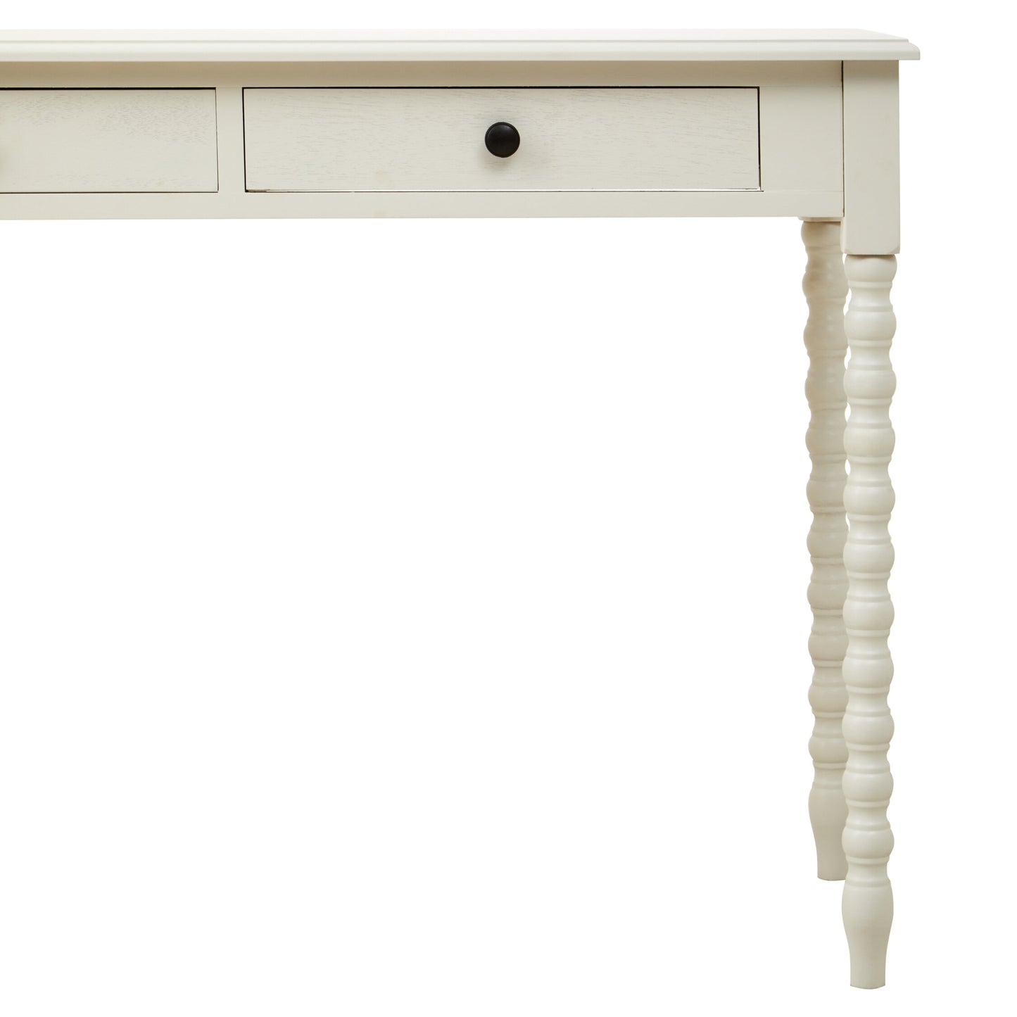 Cambridge 2 Drawer Ivory Desk