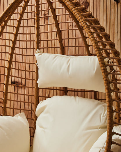 Lombok Natural Rattan Effect Egg Chair