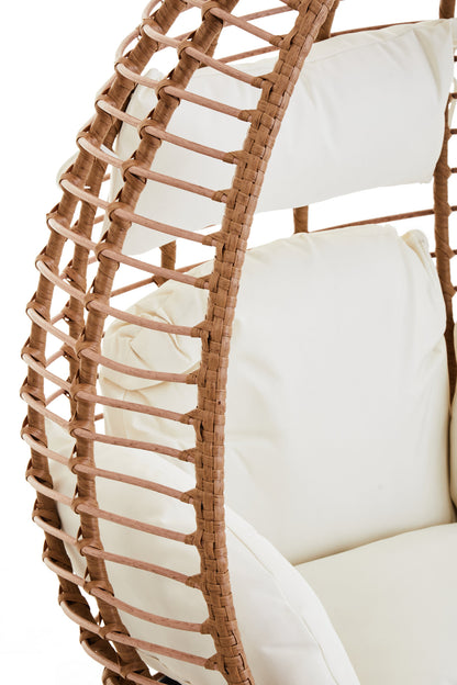 Lombok Natural Rattan Effect Egg Chair