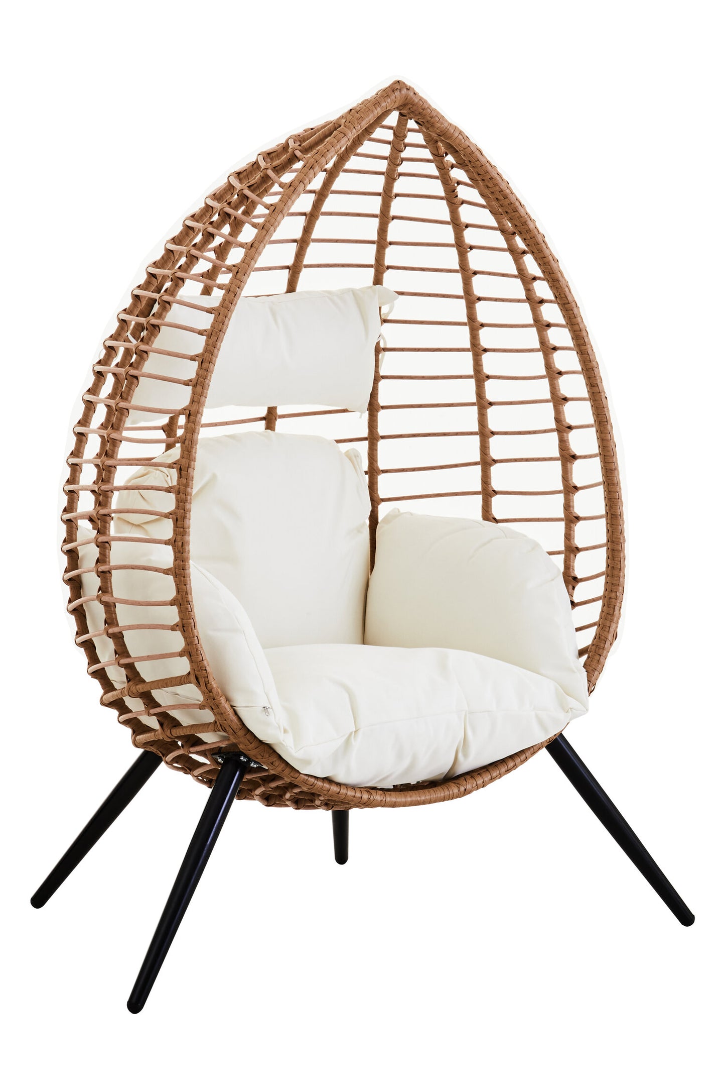 Lombok Natural Rattan Effect Egg Chair