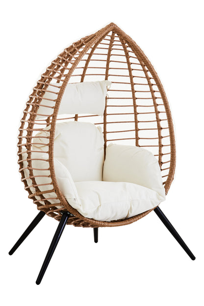 Lombok Natural Rattan Effect Egg Chair