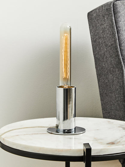 Stockholm Chrome Modern Table Lamp