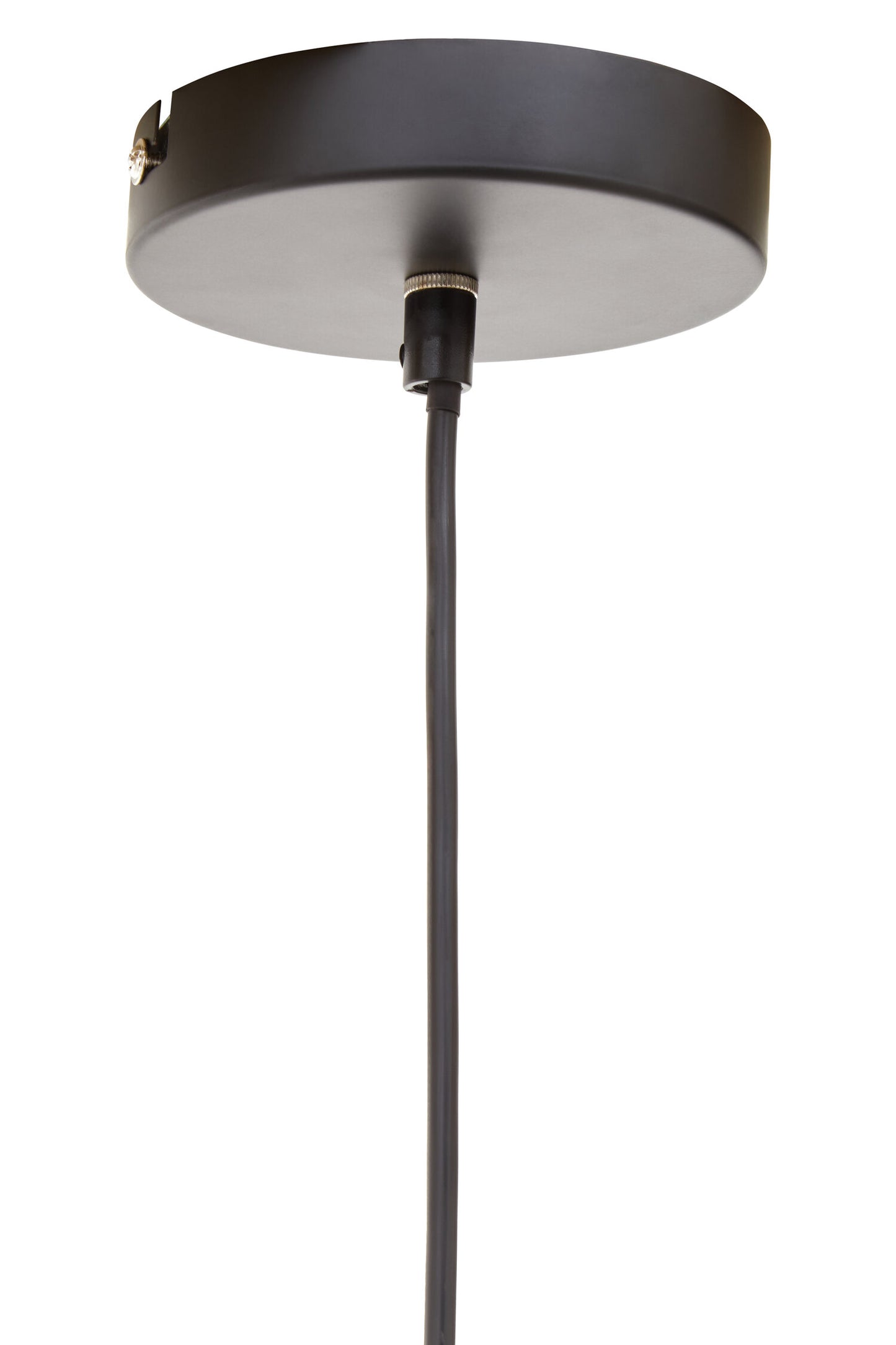 Tropical Black Paper Rope Pendant Light