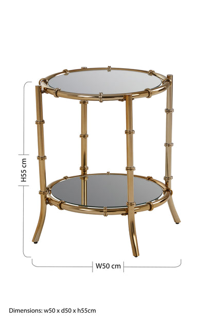 Knightsbridge Townhouse Bamboo Design Side Table