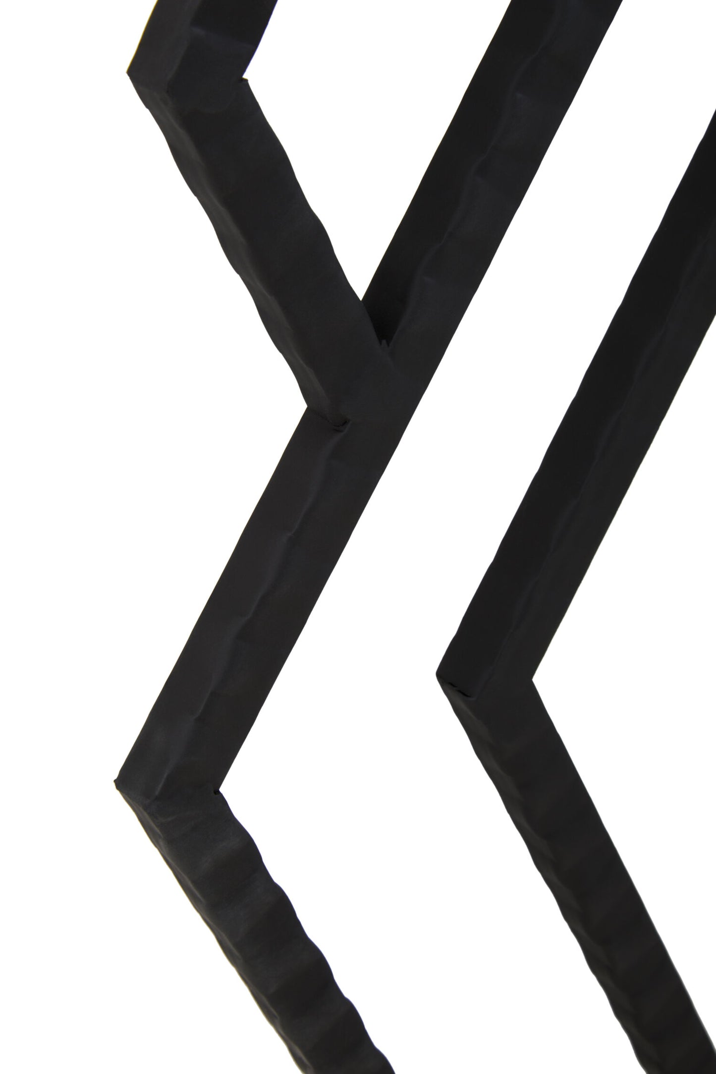 Chrono Industrial Black Finish Hexagonal Wall Mirror