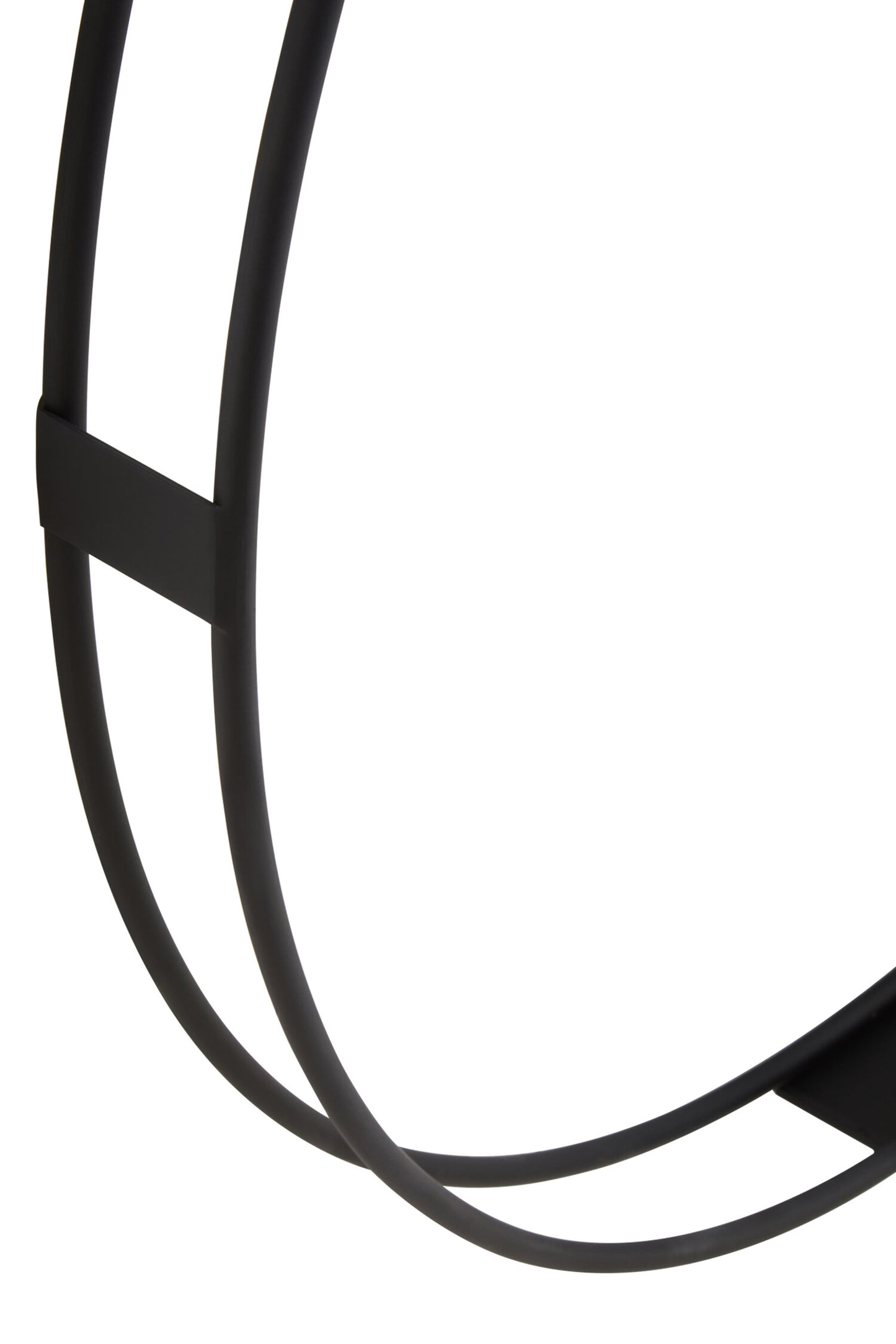 Chrono Industrial Black Metal Wall Clock