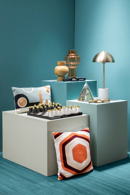 Jaxon Table Lamp with White Marble Base