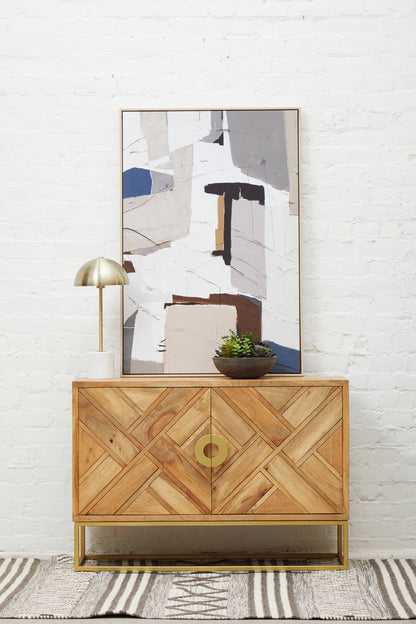 Jaxon Table Lamp with White Marble Base