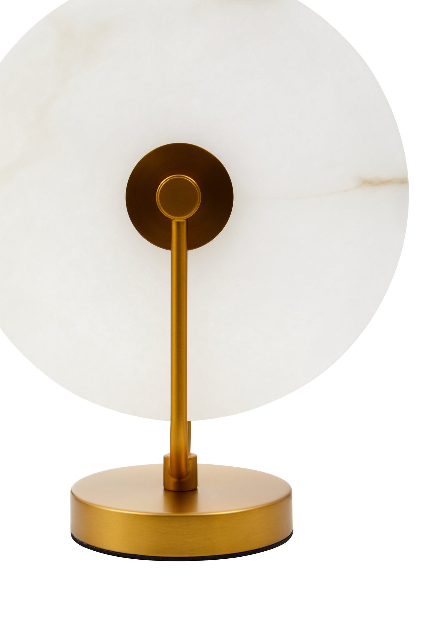 Drake White Marble And Gold Finish Table Lamp