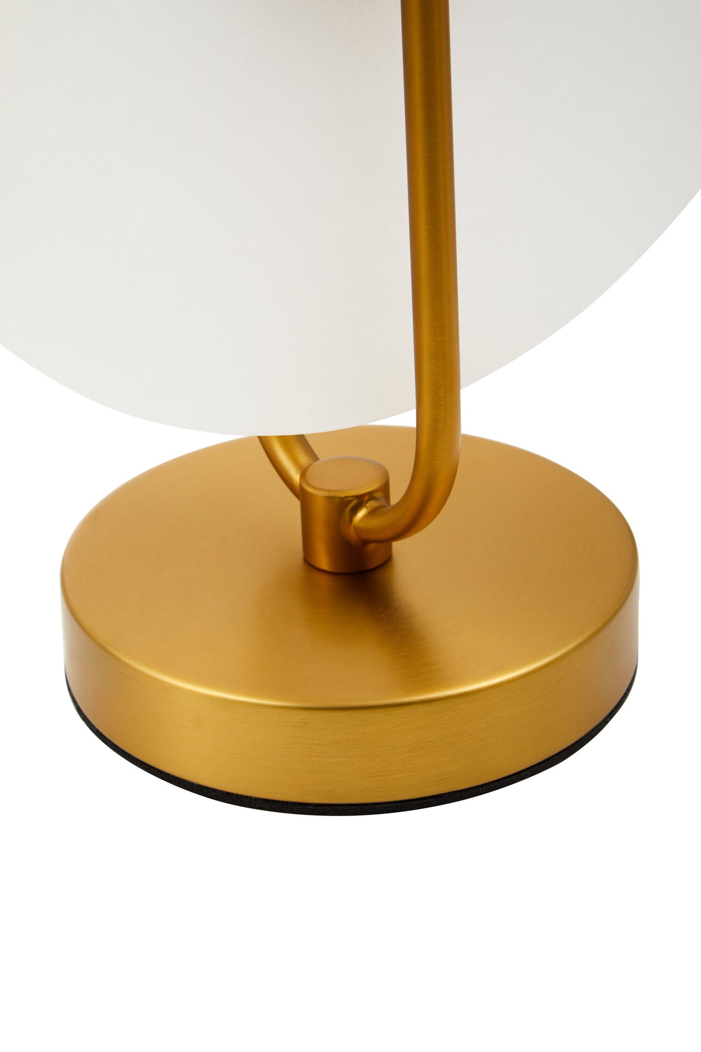 Drake White Marble And Gold Finish Table Lamp