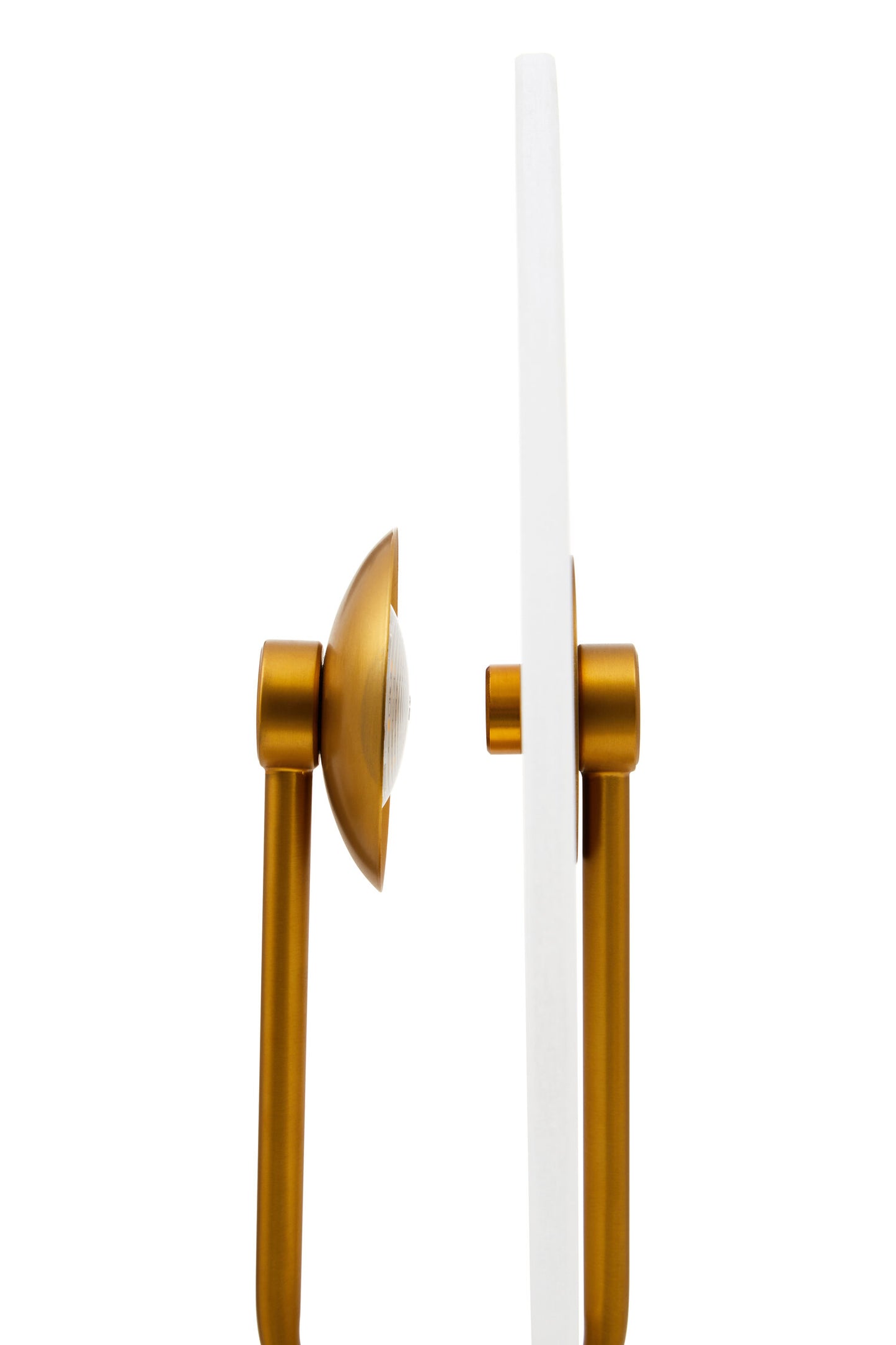 Drake White Marble And Gold Finish Table Lamp