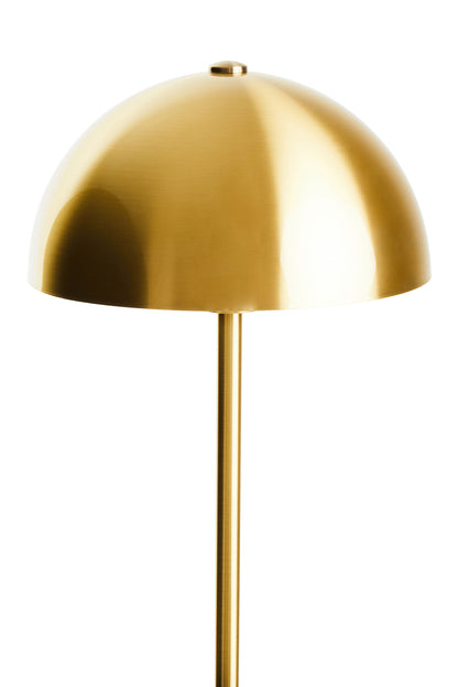 Belvedere Brushed Brass Black Marble Table Lamp