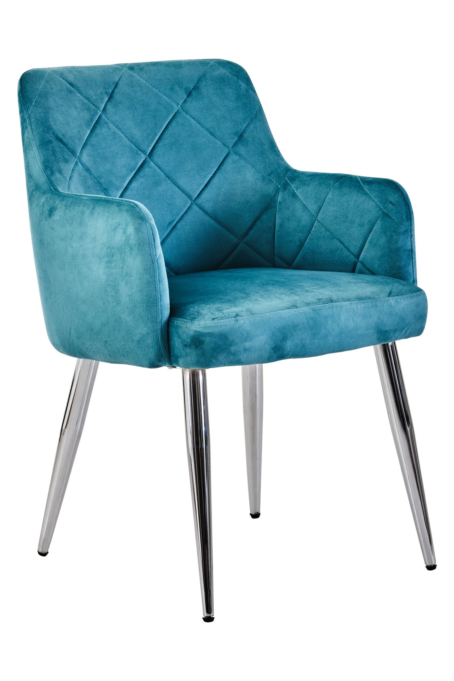 Lorena Light Blue Splayed Dining Chair
