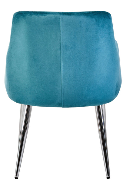 Lorena Light Blue Splayed Dining Chair