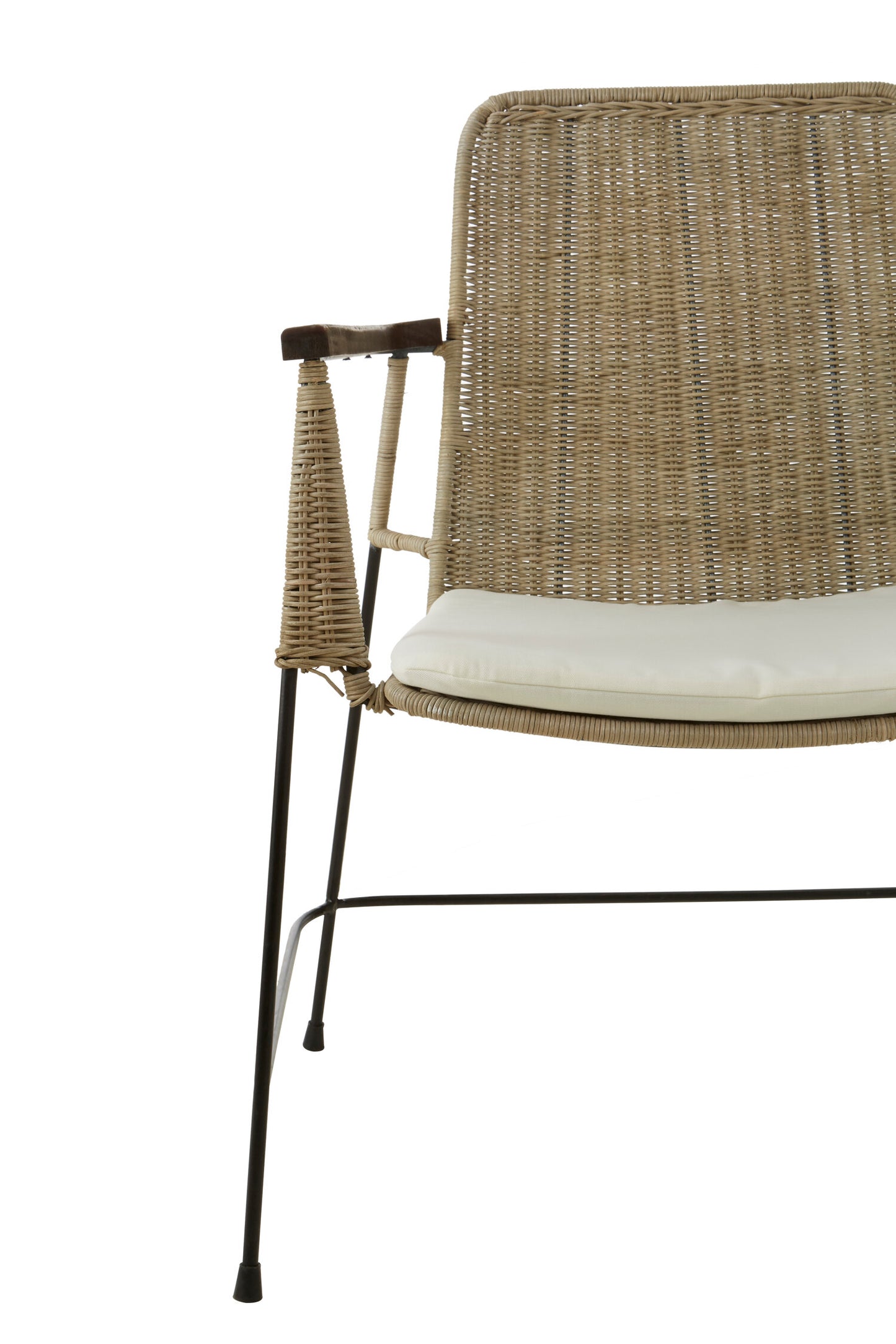 Tropic Traditional Design Natural Rattan Armchair