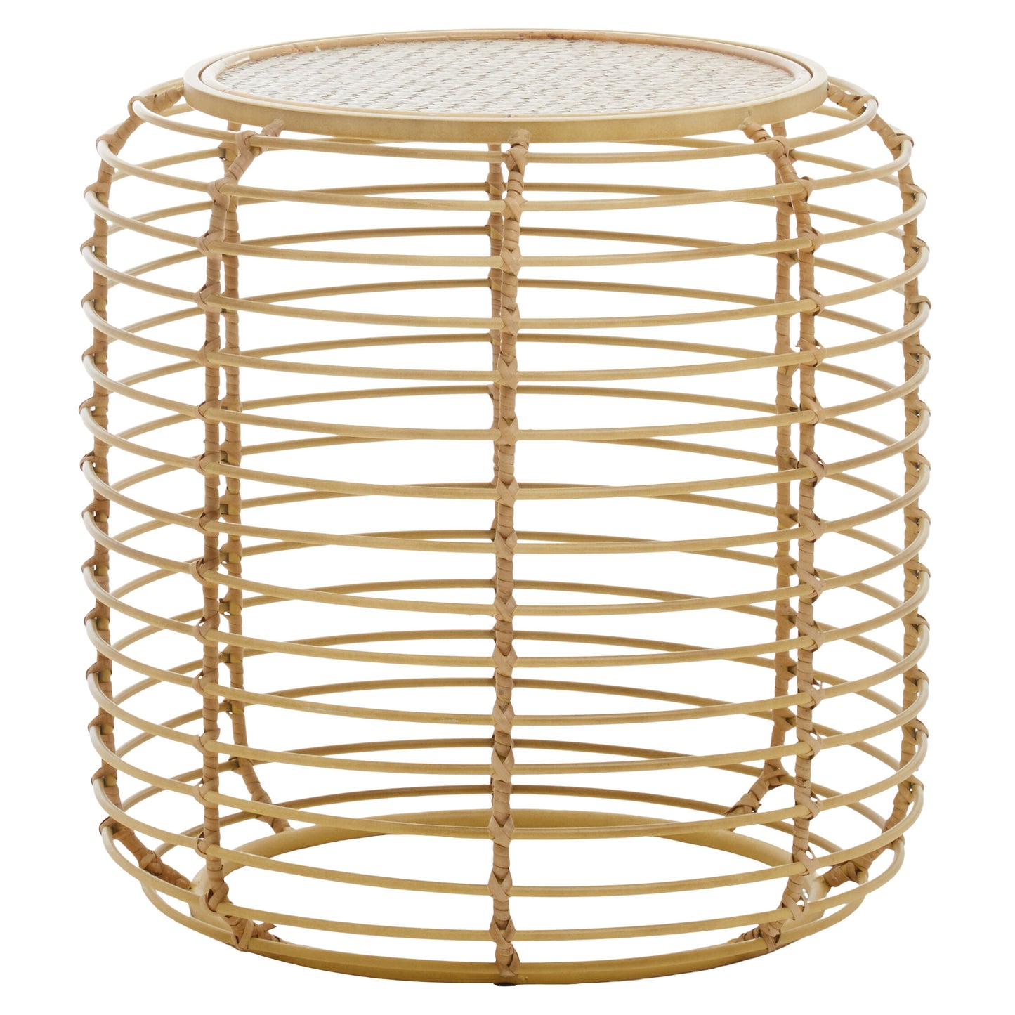 Mooro Round Rattan Side Table