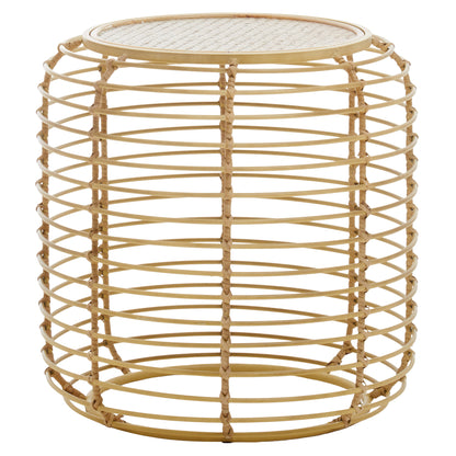 Mooro Round Rattan Side Table