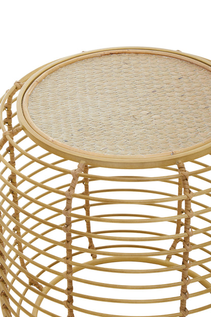 Mooro Round Rattan Side Table