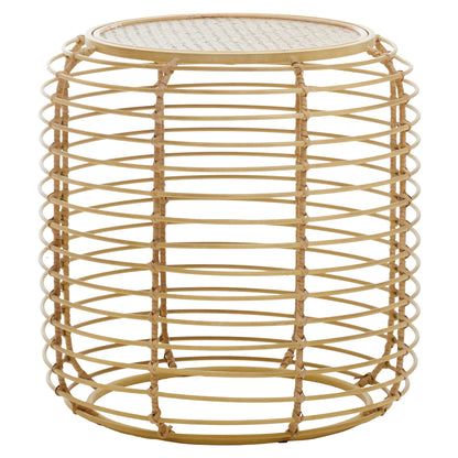 Mooro Round Rattan Side Table