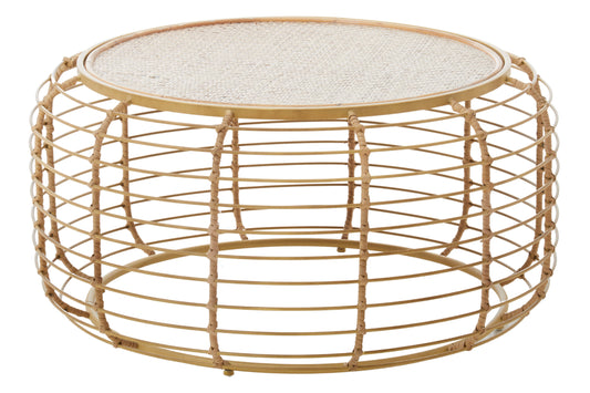 Mooro Round Rattan Coffee Table