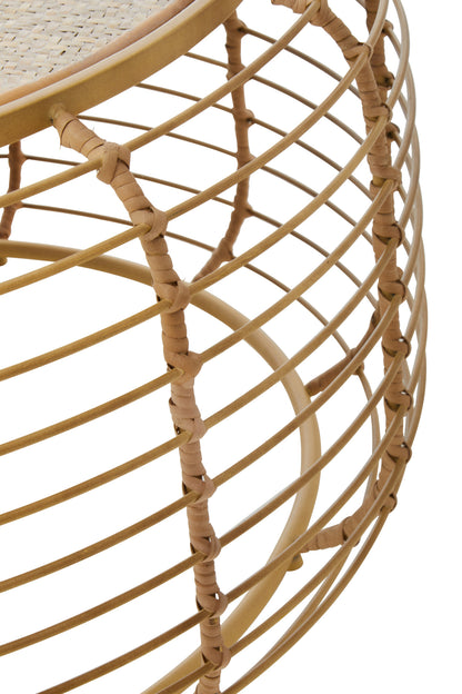 Mooro Round Rattan Coffee Table