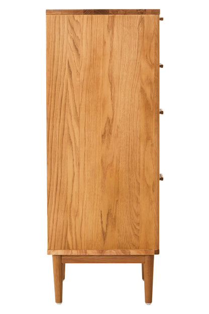 Austin and Oak Wood Chest 4 Drawers