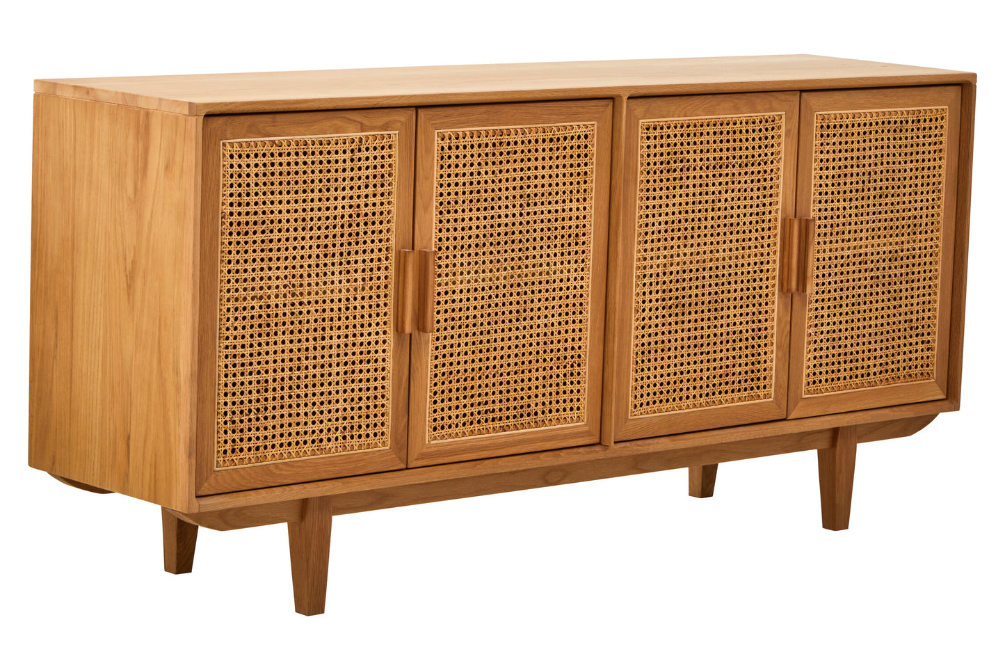Austin and Oak Wood 4 Door Sideboard