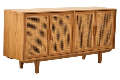 Austin and Oak Wood 4 Door Sideboard