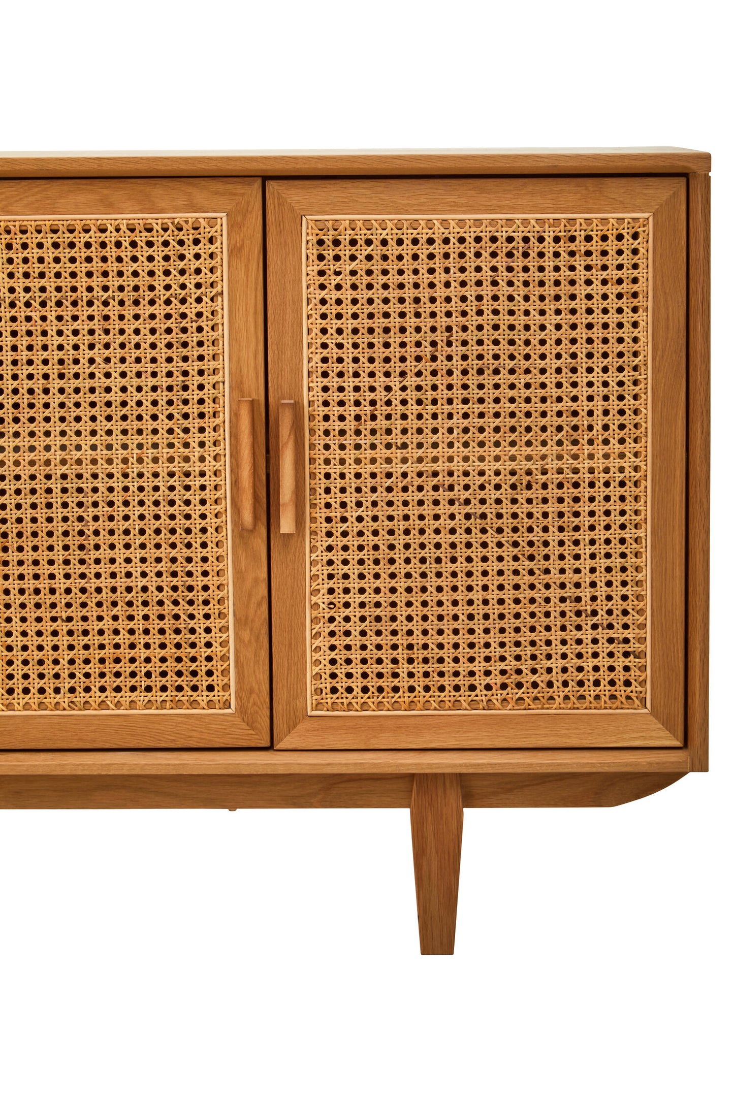 Austin and Oak Wood 4 Door Sideboard
