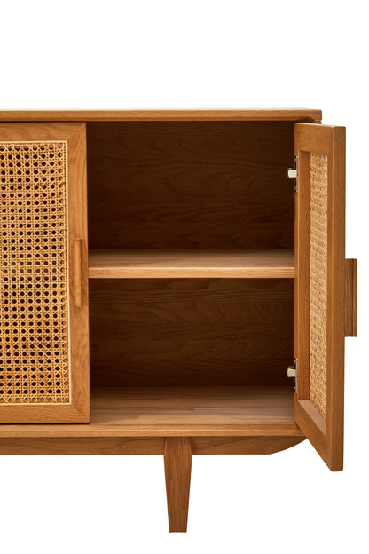 Austin and Oak Wood 4 Door Sideboard