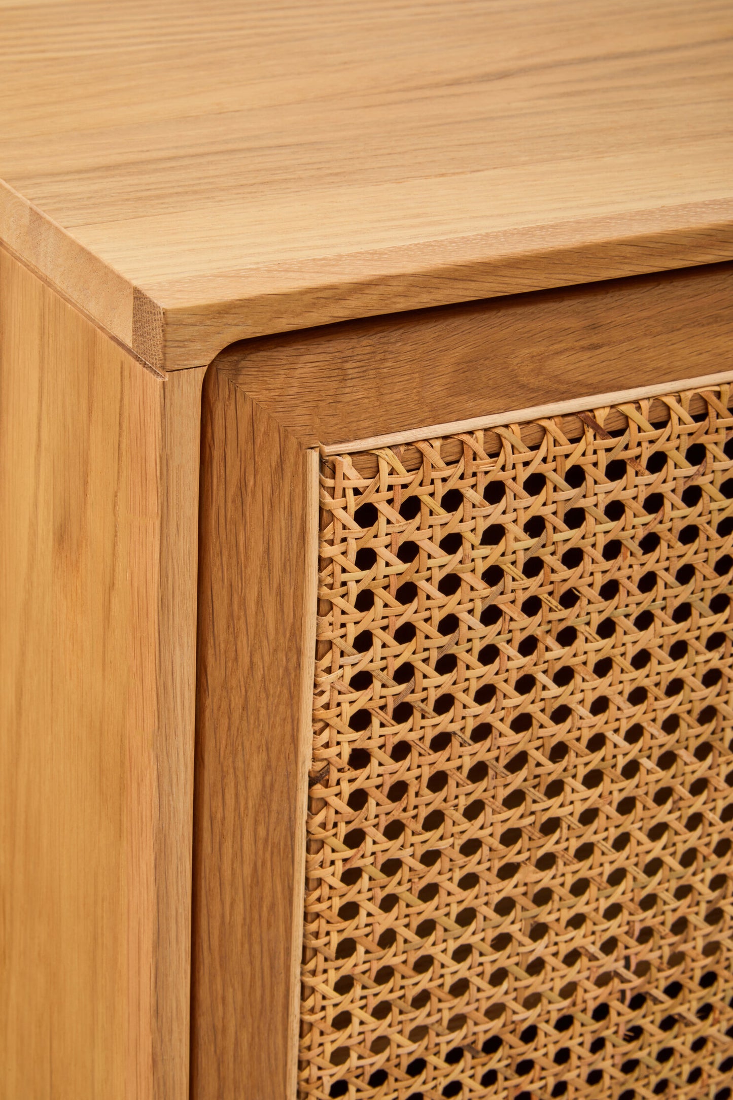 Austin and Oak Wood 4 Door Sideboard