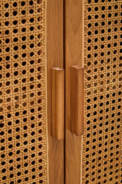 Austin and Oak Wood 4 Door Sideboard