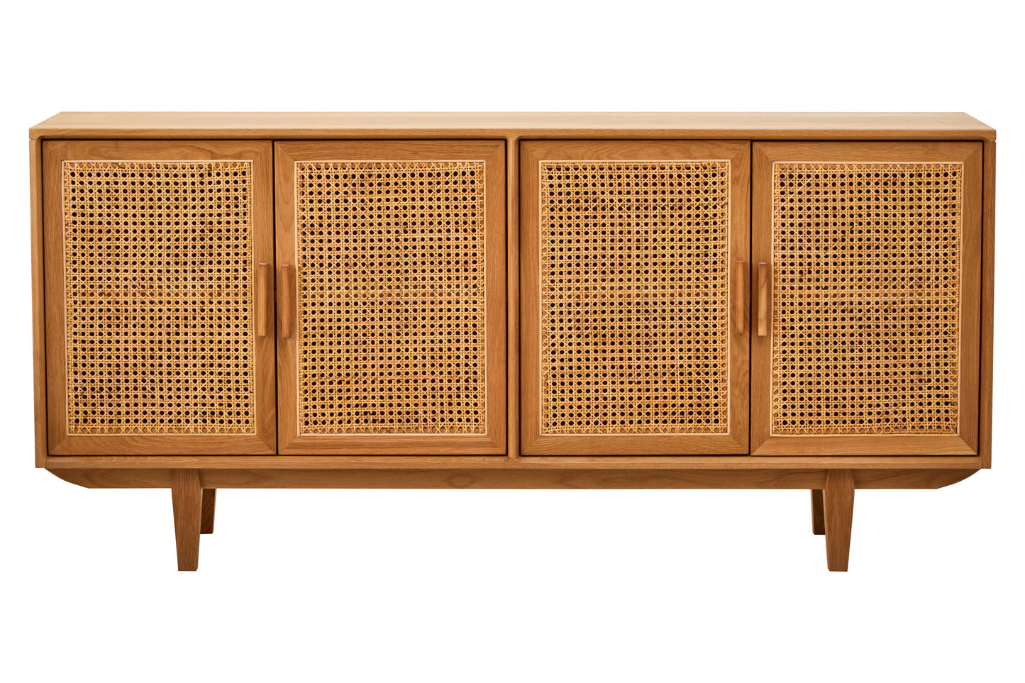 Austin and Oak Wood 4 Door Sideboard