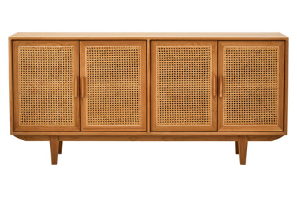 Austin and Oak Wood 4 Door Sideboard