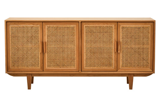 Austin and Oak Wood 4 Door Sideboard