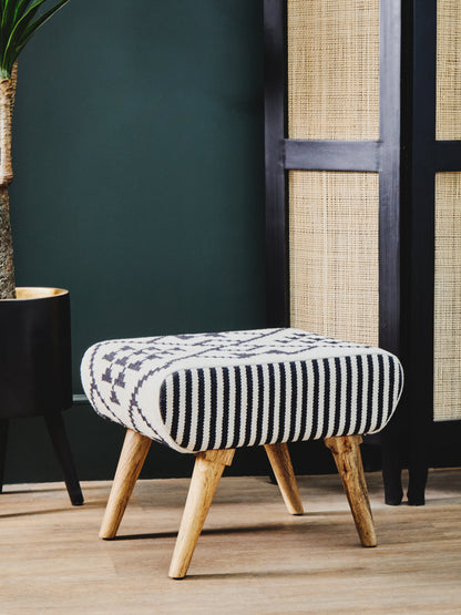 Aztec Berber Style Footstool