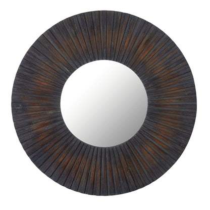 Barn Coastal Antique Wood Effect Wall Mirror