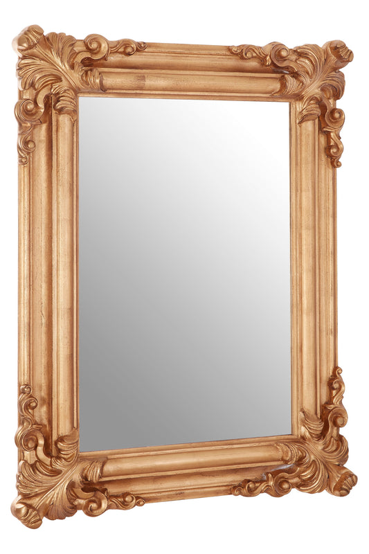 Margot Luxe Gold Frame Wall Mirror | Bali & Blue