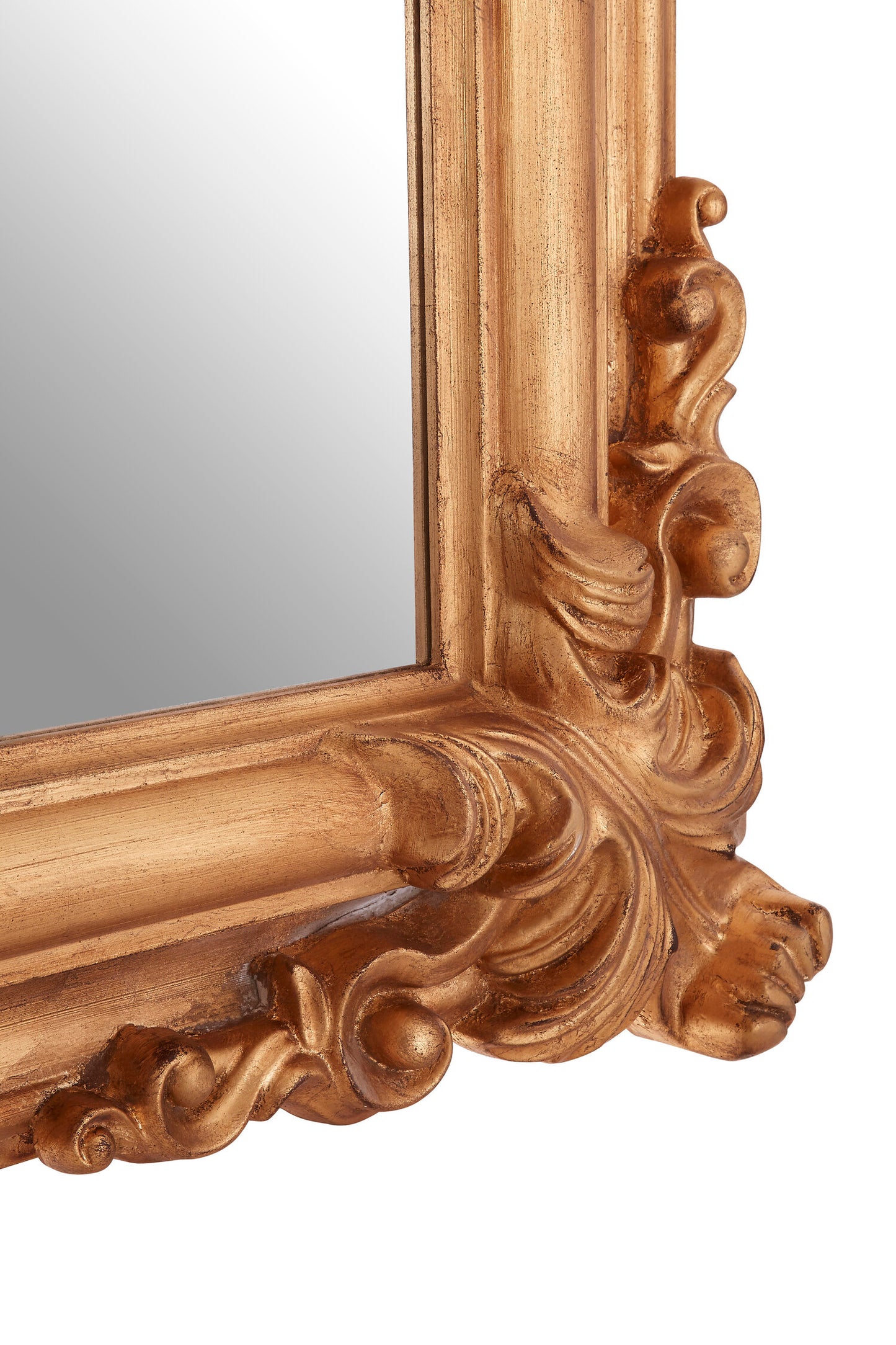 Margot Luxe Gold Frame Wall Mirror