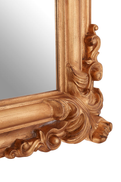 Margot Luxe Gold Frame Wall Mirror
