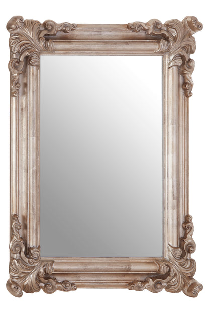 Margot Luxe Silver Frame Wall Mirror | Bali & Blue