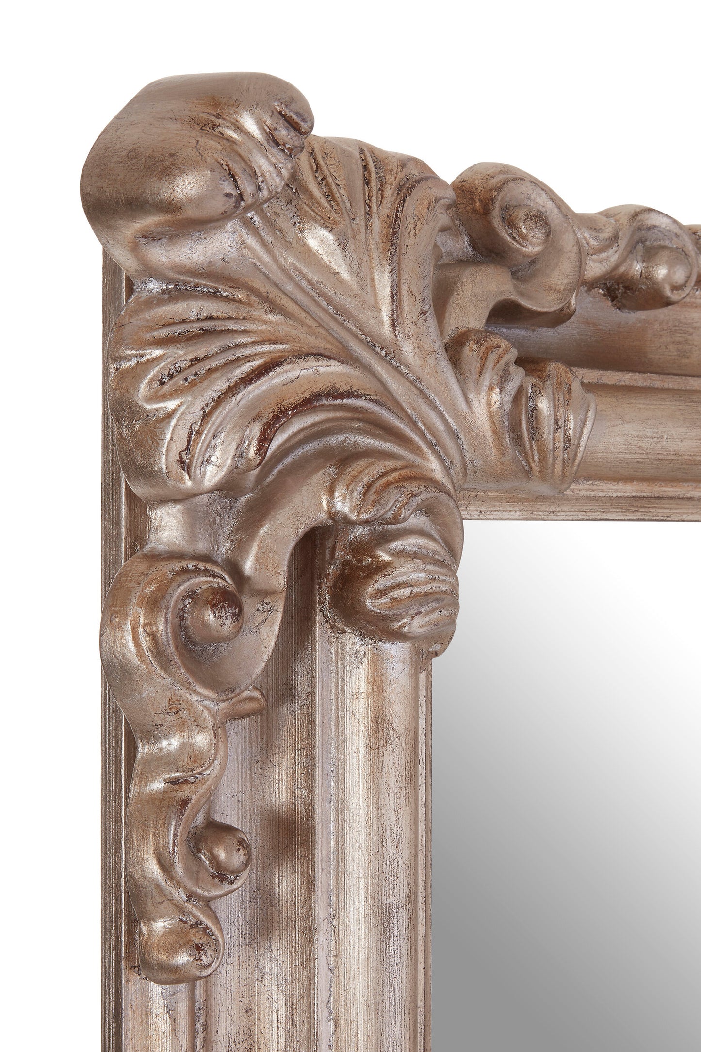 Margot Luxe Silver Frame Wall Mirror