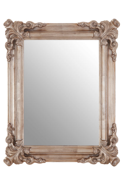 Margot Luxe Silver Frame Wall Mirror