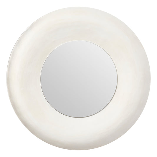 Celina Round Champagne Wall Mirror